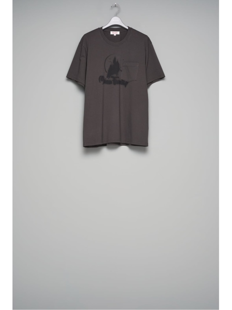 MASU CASTLE POCKET T-SHIRT エムエーエスユー トップス カットソー・Tシャツ イエロー ブラック ホワイト【送料無料】