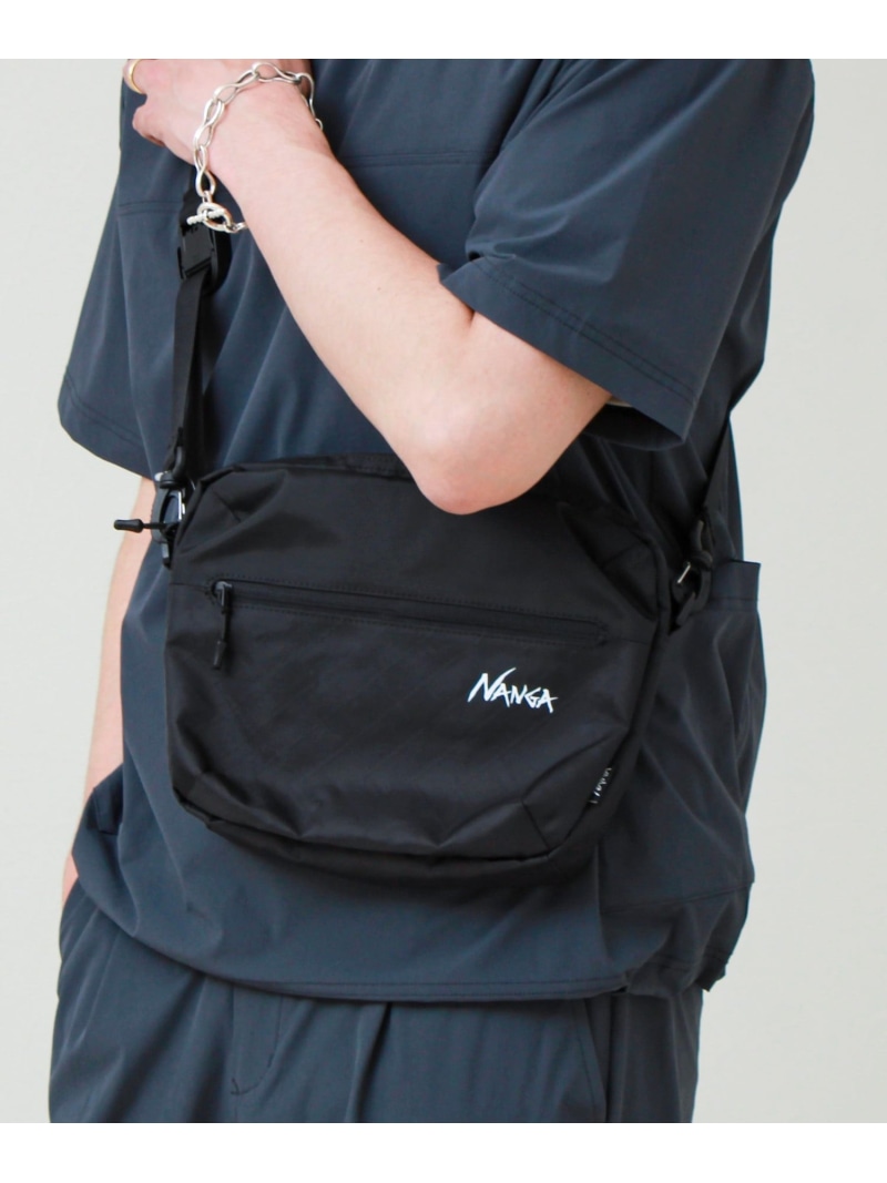 GLOSTER 【NANGA/ナンガ】ECOPAK UR BODY BAG フレディ アンド グロスター バッグ ショルダーバッグ ブラック【送料無料】