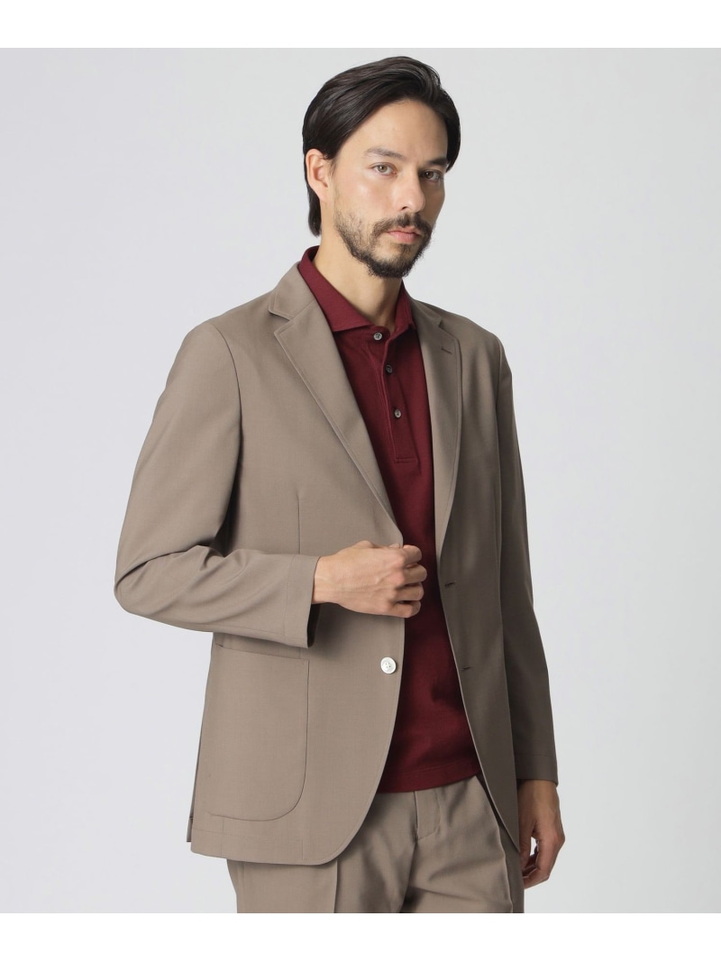 【SALE／23%OFF】Paul Stuart 「STUART'S TRAVELER」フロータブルウールミックスライトジャケット(セットアップ対応) ポール・スチュアート ジャケット・アウター テーラードジャケット・ブレザー ネイビー ベージュ【RBA_E】【送料無料】