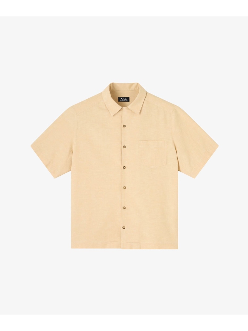 【SALE／40%OFF】A.P.C. Jude 半袖プルオーバー アー・ぺー・セー トップス プルオーバー・トップ ベージュ 緑であること【RBA_E】【貨物輸送無料】