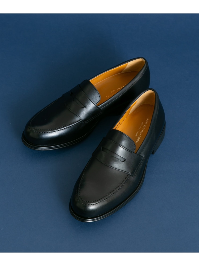 URBAN RESEARCH DOORS LIFE STYLE TAILOR マルチスペックコインローファー アーバンリサーチドアーズ シューズ・靴 レースアップ・ドレスシューズ ブラック【送料無料】｜ Fashion Men
