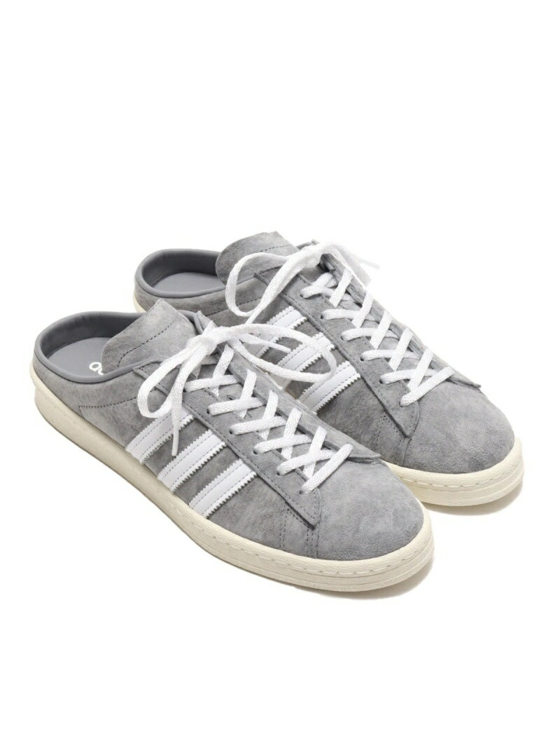 新しい到着 Adidas Adidas Campus 80s Mule アトモスピンク シューズ スニーカー スリッポン グレー 保障できる Peacewithoutborders Pk