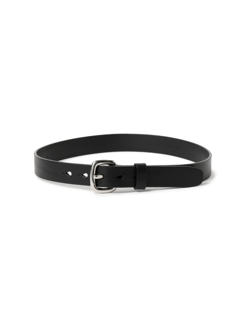 BEAMS PLUS ARTS \u0026 CRAFTS / Thick Buckle Belt ビームス メン 流行り物雑貨 胴締め 黒いこと 赤銅色【貨物輸送無料】