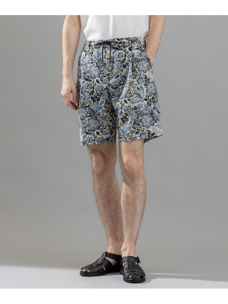 JOSEPH HOMME 新柄【シワになりにくい】クールドッツストレッチ メキシカントプリント ショートパンツ/ BERMUDA ジョゼフ オム パンツ その他のパンツ ホワイト【送料無料】｜ Fashion Men