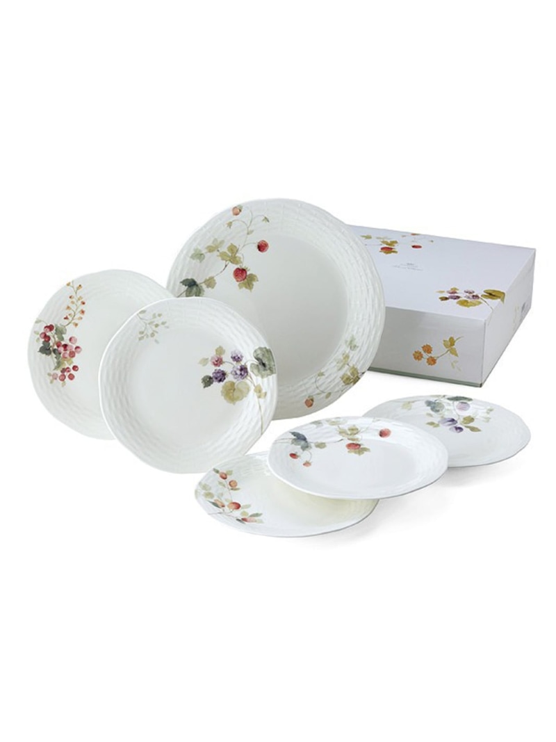 NARUMI 【公式】ルーシーガーデン ケーキセット 5人用 ナルミ 食器・調理器具・キッチン用品 食器・皿【送料無料】