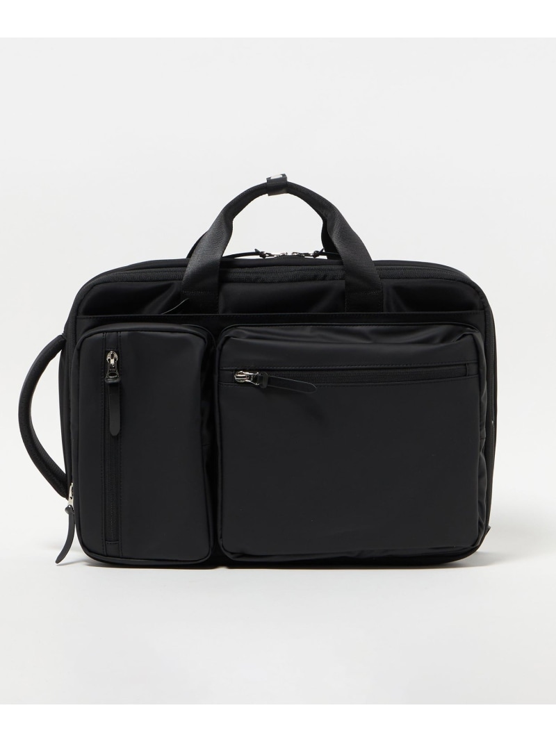 UNITED ARROWS AGS 2WAY バックパック2/リュック ユナイテッドアローズ バッグ ビジネスバッグ・ブリーフケース ブラック【送料無料】