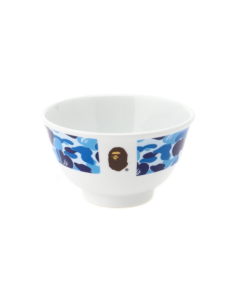A BATHING APE ABC CAMO RICE BOWL M ア ベイシング エイプ 食器・調理器具・キッチン用品 食器・皿 ピンク グリーン ブルー【送料無料】