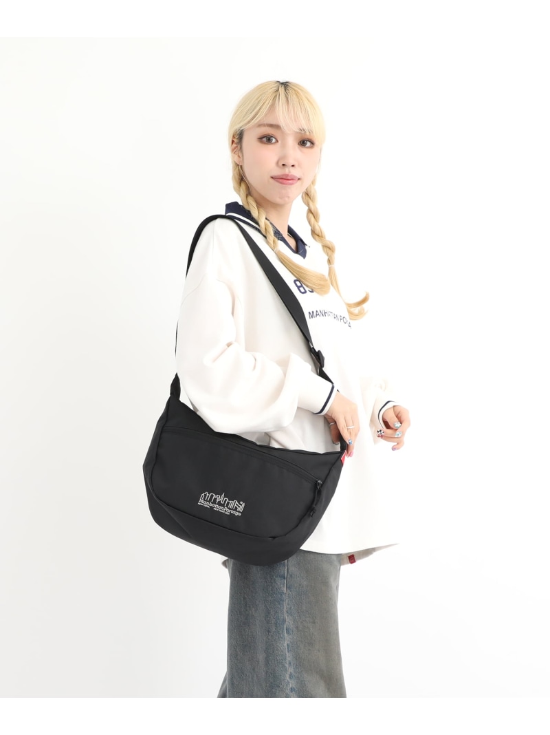 Manhattan Portage Manhattan Portage/(U)Duet Action Bag マンハッタンポーテージ バッグ ショルダーバッグ ブラック ブルー【送料無料】｜ Fashion Men
