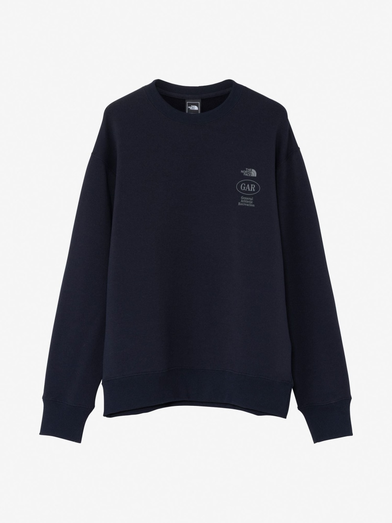THE NORTH FACE 【堅苦しさ】GARスウェットクルー(ユニ一発やる) ザ・ノース・フェイス トップス スウェット・トレーナー 黒いこと【貨物輸送無料】