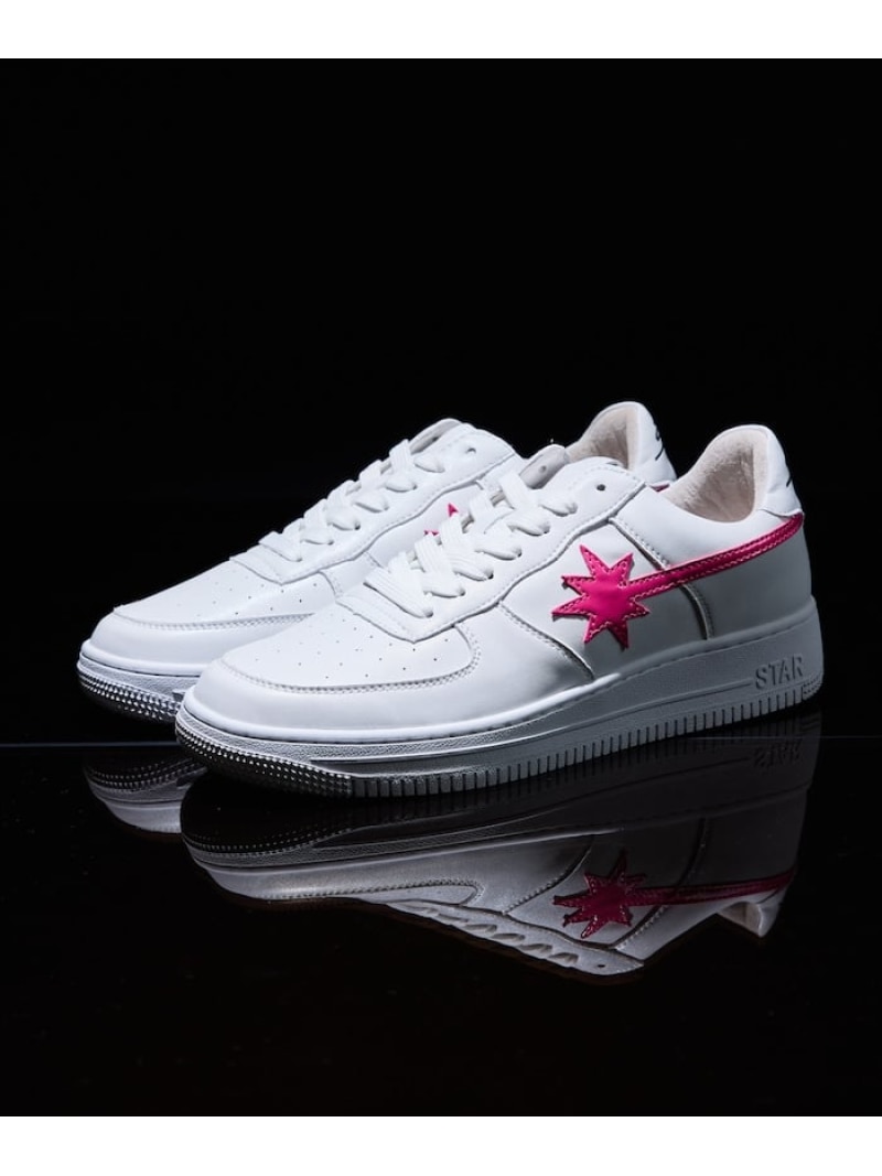 STARWALK WHITE ENAMEL PINK 【限定展開】 24SS フリークスストア シューズ・靴 スニーカー ピンク【送料無料】