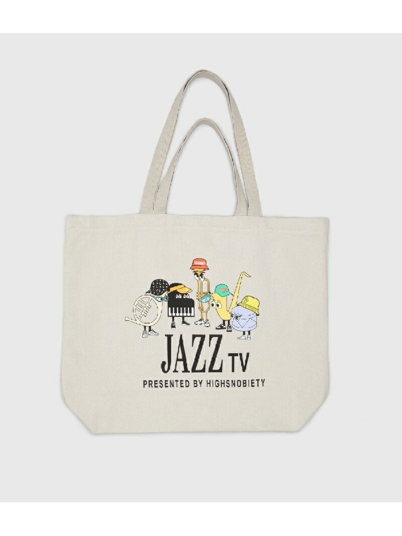 Bonjour Records Highsnobiety Jazz Tv Newport Jazz Logo トート ボンジュールレコード バッグ トートバッグ ホワイト 送料無料 Psicologosancora Es