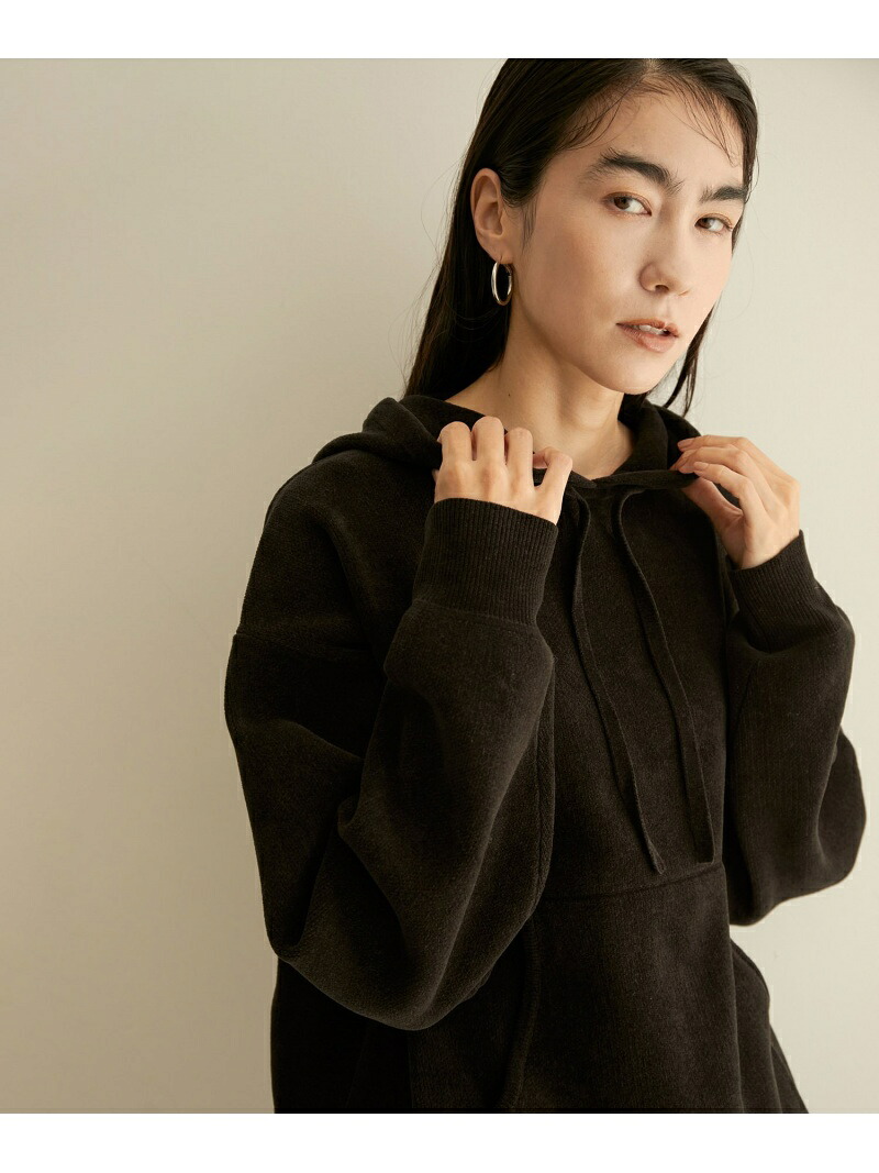 【SALE/20%OFF】SALON adam et rope' 【極上の肌ざわり】UNISEXプルパーカー-CreamyCotton /クリーミーコットン- サロン アダム エ ロペ トップス パーカー・フーディー グリーン ブラック【RBA_E】【送料無料】| Fashion Men