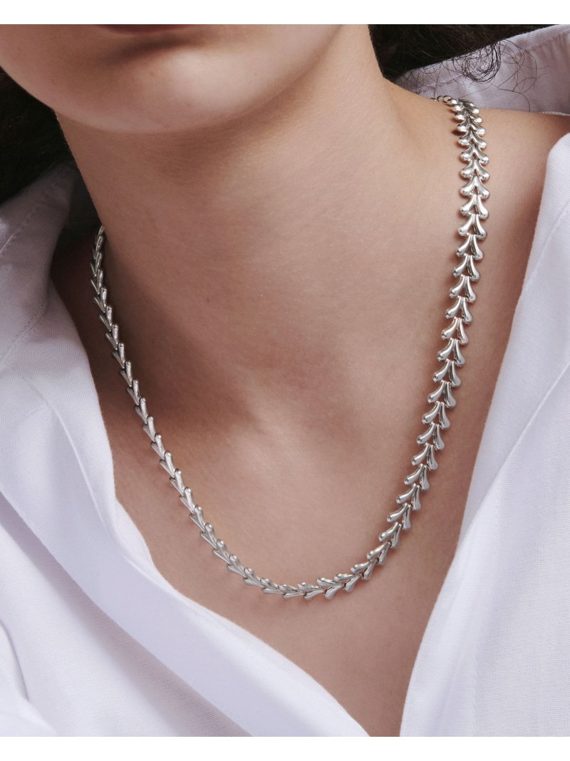quip queint quip queint/herringbone S necklace フォブ アクセサリー・腕時計 ネックレス シルバー【送料無料】