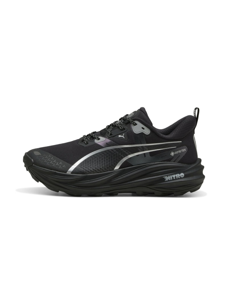 PUMA メンズ ヴォヤージュ ニトロ 4 ゴアテックス ランニングシューズ プーマ シューズ・靴 スニーカー ブラック【送料無料】| Fashion Men