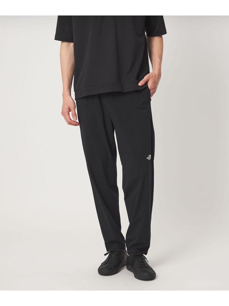 UNITED ARROWS green label relaxing 【WEB限定】＜THE NORTH FACE＞フレキシブルロングパンツ ブラック イージーパンツ -撥水・ストレッチ- ユナイテッドアローズ グリーンレーベルリラクシング パンツ ジャージ・スウェットパンツ ブラック【送料無料】
