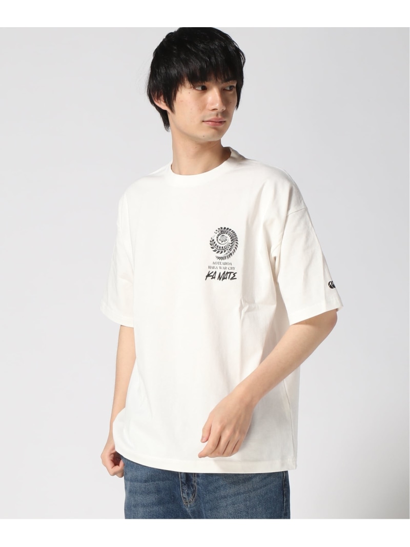 canterbury (U)ショートスリーブ ハカウォークライティー カンタベリー トップス カットソー・Tシャツ ブラック ホワイト【送料無料】