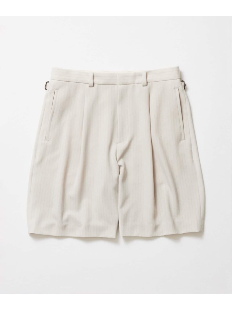 【SALE/30%OFF】EDIFICE ストライプ サイド アジャスト ショーツ エディフィス パンツ その他のパンツ ベージュ ネイビー【RBA_E】【送料無料】| Fashion Men