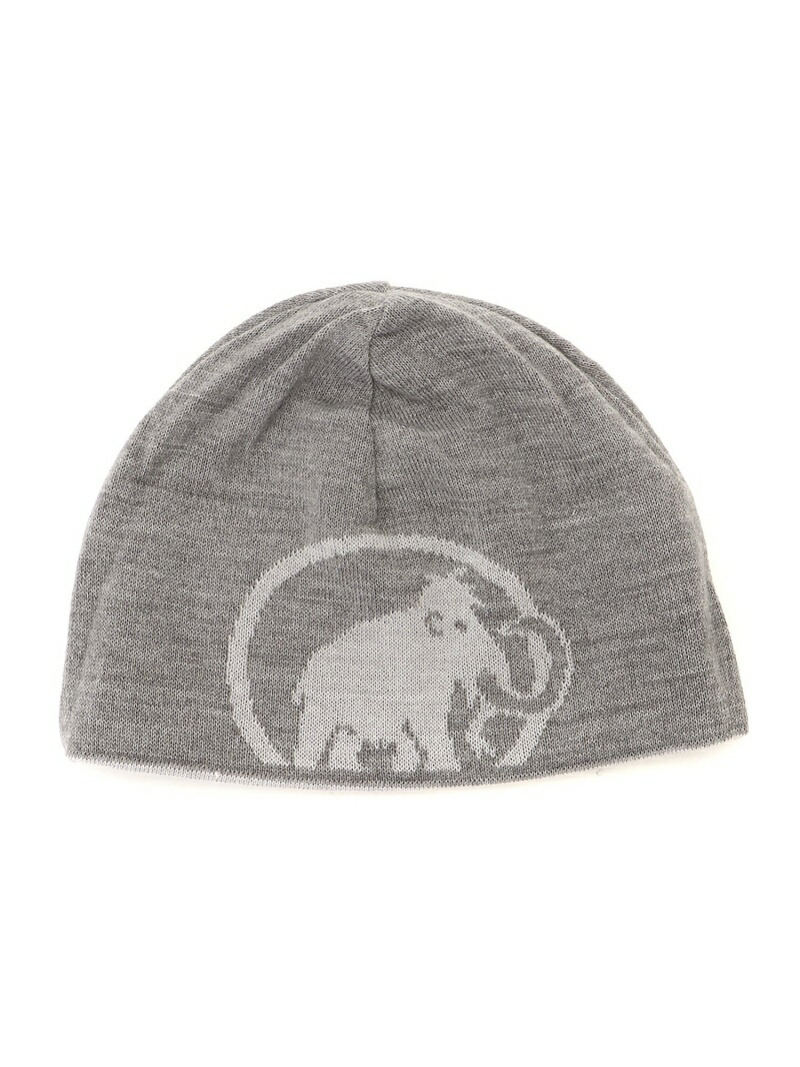 最新発見 MAMMUT U Mammut Logo Beanie マムート 帽子 ヘア小物 ニット帽 ビーニー グレー mercomac.com.ar