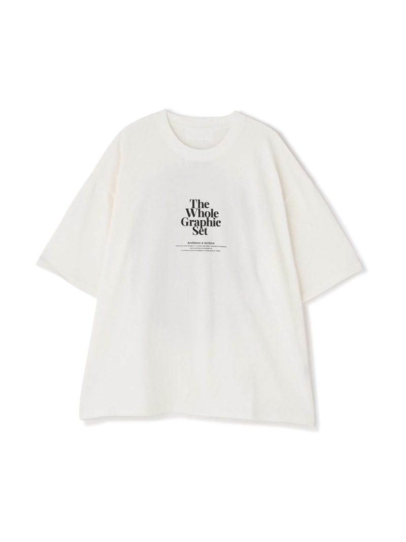 LHP A4A/エーフォーエー/ROSE S/S TEE エルエイチピー トップス カットソー・プルオーバー 白いこと 黒いこと【貨物輸送無料】