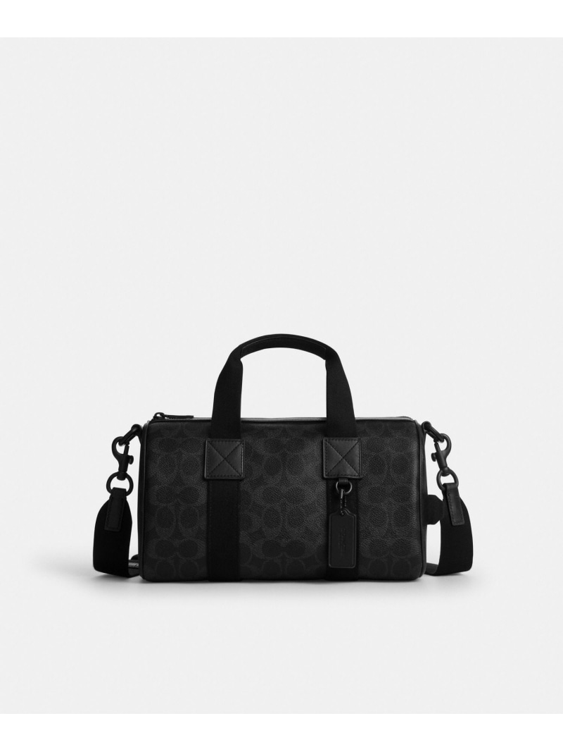 【SALE/40%OFF】COACH OUTLET 【公式】エクスプローラー ダッフル バッグ 28・シグネチャー キャンバス コーチ アウトレット バッグ ショルダーバッグ ブラック【RBA_E】【送料無料】| Fashion Men