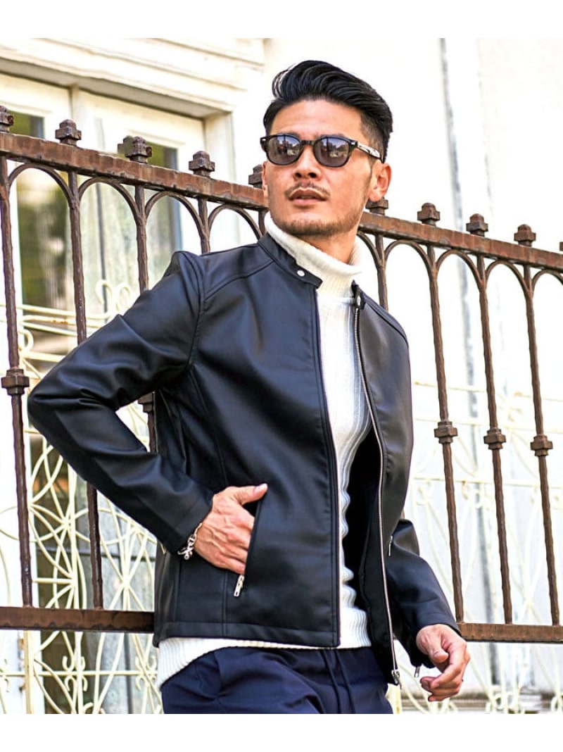 楽天市場】【SALE／40%OFF】world exe レザーダブルライダース