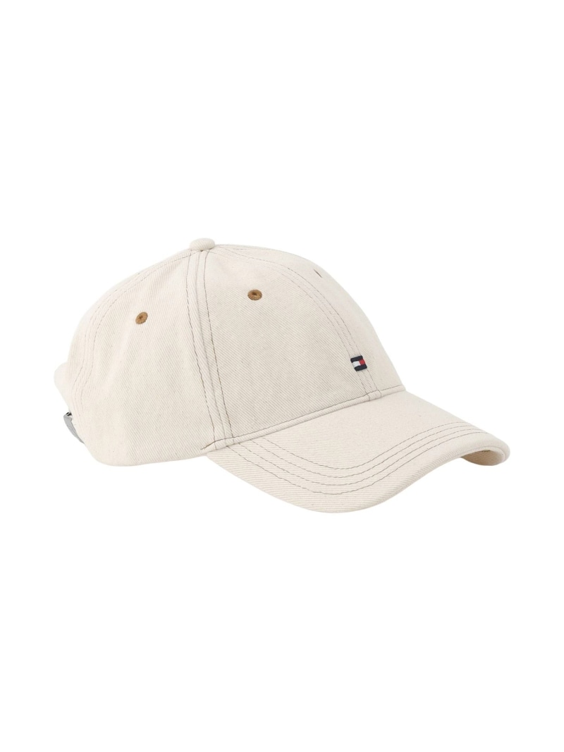 TOMMY HILFIGER フラッグデニム6パネルキャップ トミーヒルフィガー 帽子 キャップ ベージュ ブルー【送料無料】