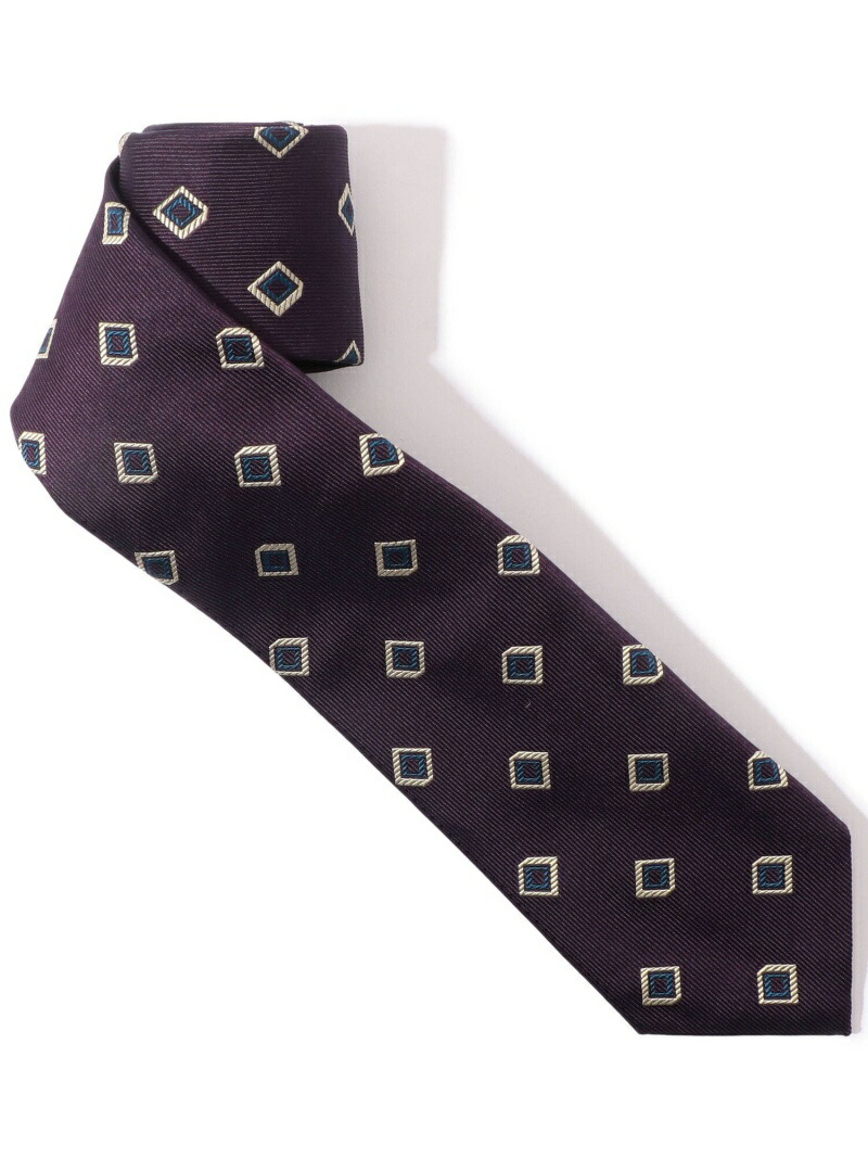 Tomorrowland Goods 小紋柄ネクタイ シルク トゥモローランド