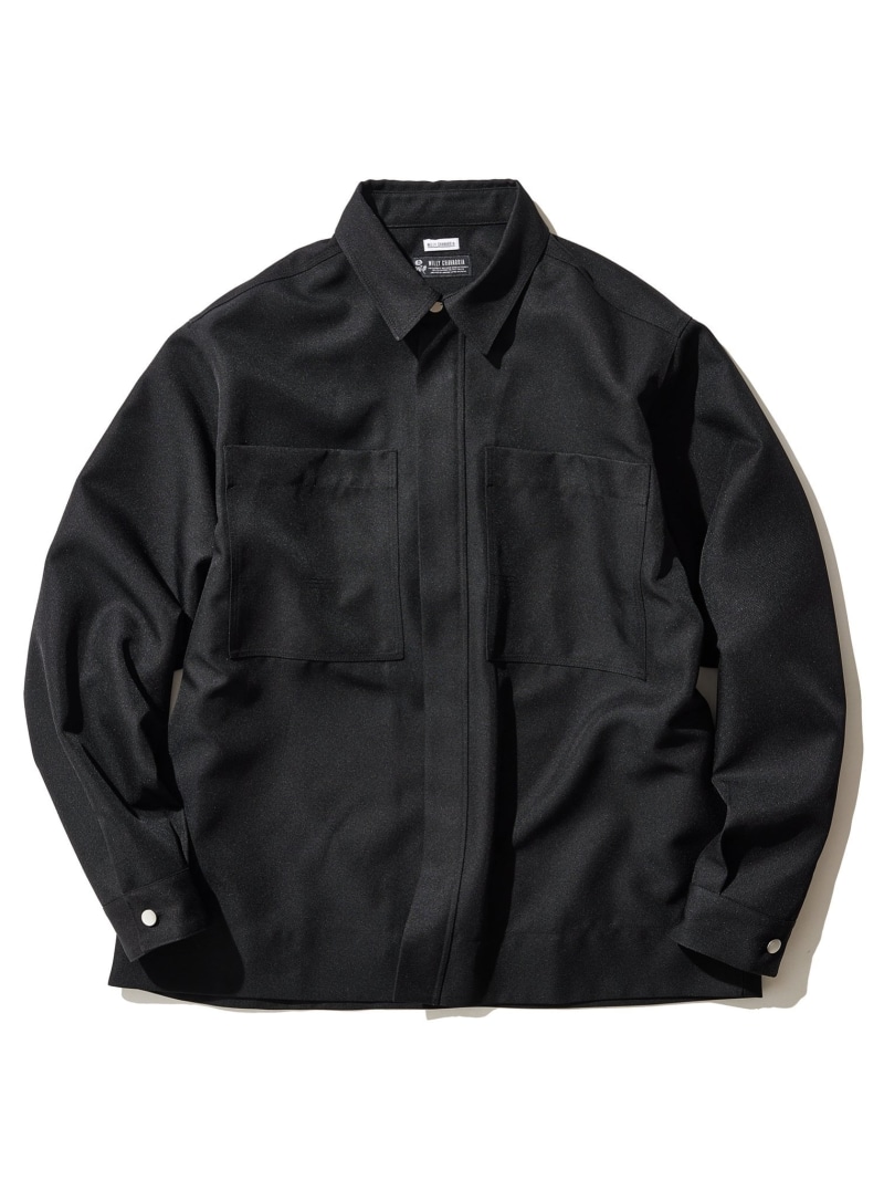 【SALE／30%OFF】WILLY CHAVARRIA ZIP PLACKET LS SHIRT ウィリーチャバリア トップス シャツ・ブラウス ブラック【RBA_E】【送料無料】 28,298円