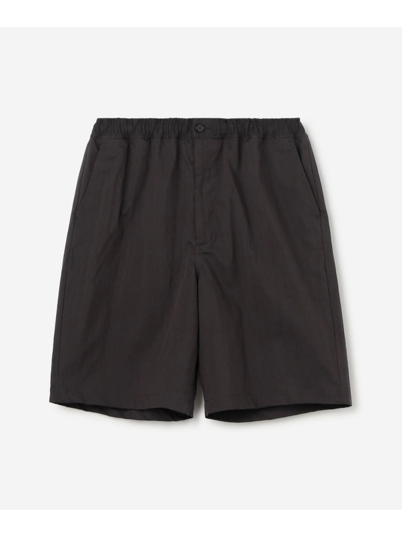Bshop DANTON | コットンナイロンツイル イージーショーツ MEN ビショップ パンツ その他のパンツ グレー ネイビー ベージュ【送料無料】| Fashion Men