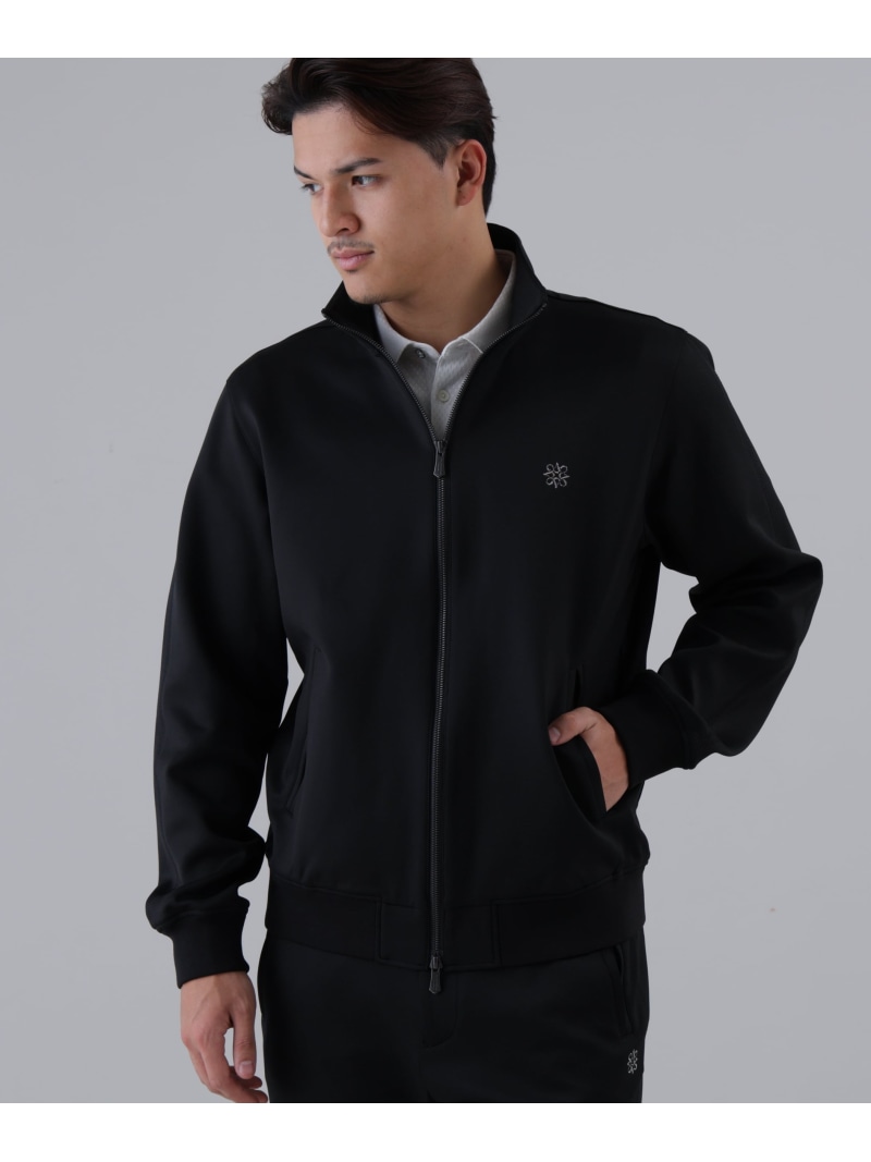 St ANDREWS ダンボールニットブルゾン (MENS) セントアンドリュース トップス スウェット・トレーナー ベージュ ブラック【送料無料】