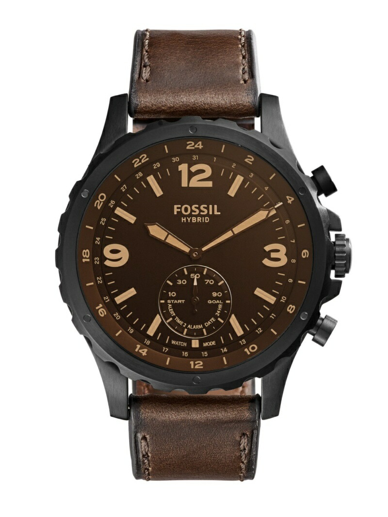 楽天市場 Fossil Q M ハイブリッドスマートウォッチ Nate Hybrid Smartwatch Ftw1159 フォッシル ファッショングッズ 腕時計 ブラック 送料無料 Rakuten Fashion Men