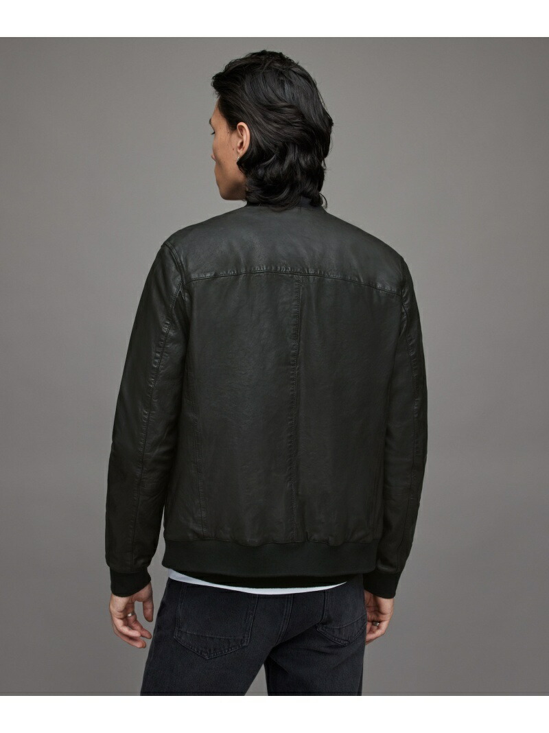 ALLSAINTS (M)Boyton Leather Bomber Jacket オールセインツ