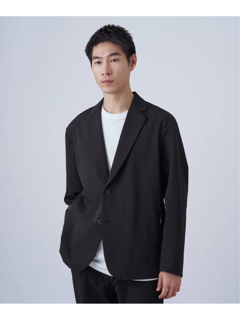 【SALE／30%OFF】B.C STOCK C.H.G テーラードジャケット ベーセーストック ジャケット・アウター その他のジャケット・アウター ブラック グレー【RBA_E】【送料無料】