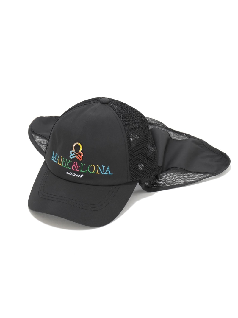 MARK & LONA Choroma Icon Sun Shield Cap ｜ MEN and WOMEN マークアンドロナ 帽子 キャップ ホワイト ブラック【送料無料】｜ Fashion Men