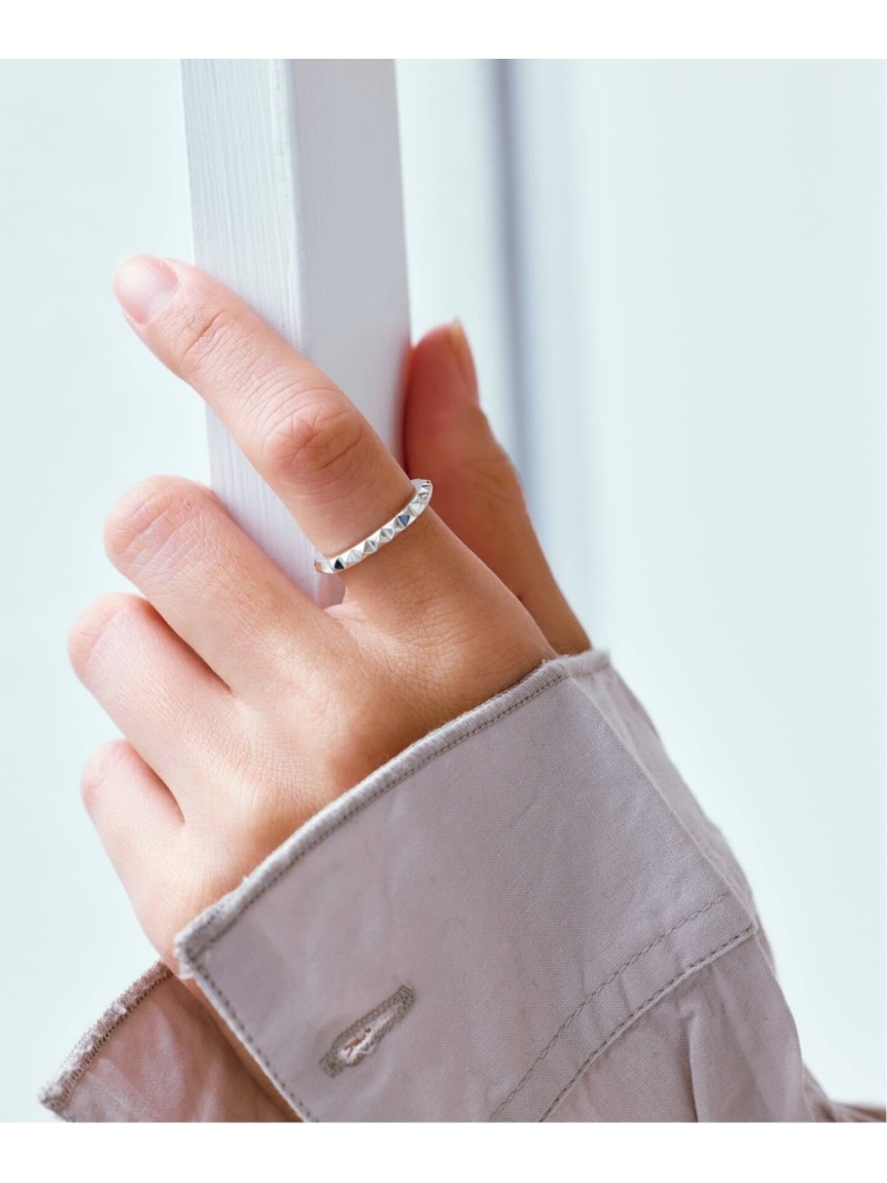 WORLDLY-WISE 【BYSMITH / バイスミス】ALL STUDS 925 RING:輪っか ワールドリーワイズ 佩び物・ウォッチ 輪っか・指環 しろがね色【貨物輸送無料】
