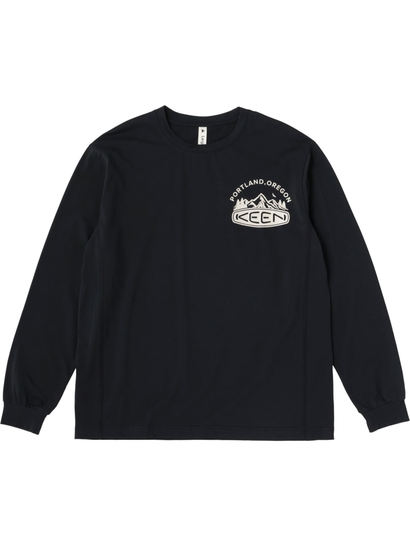 【SALE/30%OFF】KEEN HARVEST TECH LS TEE ハーベスト テック ロングスリーブ ティー キーン トップス スウェット・トレーナー ブラック【RBA_E】【送料無料】