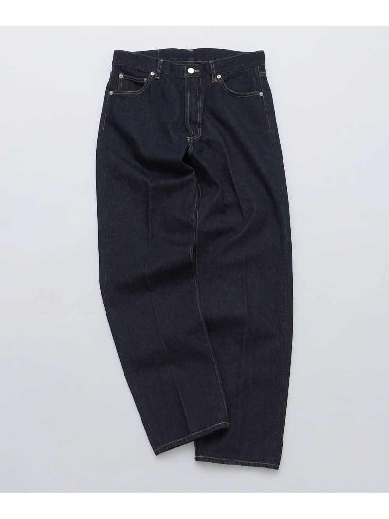 SHIPS MEN Jeanik: 101 STRAIGHT 5POCKET DENIM シップス パンツ ジーンズ・デニムパンツ ネイビー【送料無料】