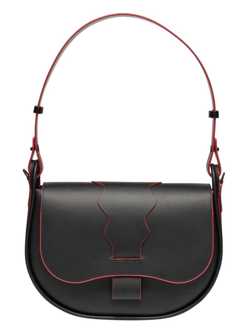 Onitsuka Tiger 【公式ショップ】SHOULDER BAG オニツカタイガー バッグ ショルダーバッグ ブラック【送料無料】