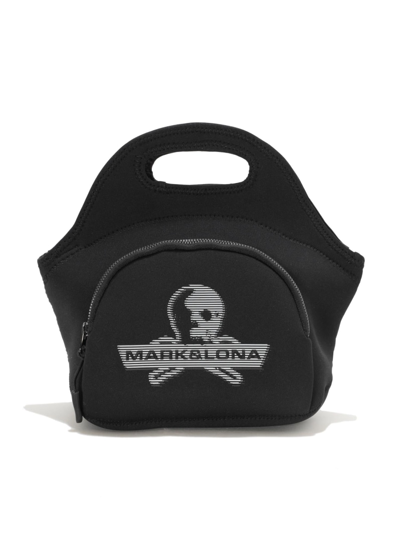 MARK \u0026 LONA Electra Utility Double Zip Bag マークアンドロナ 御徒面子 トートバッグ 黒いこと【貨物輸送無料】