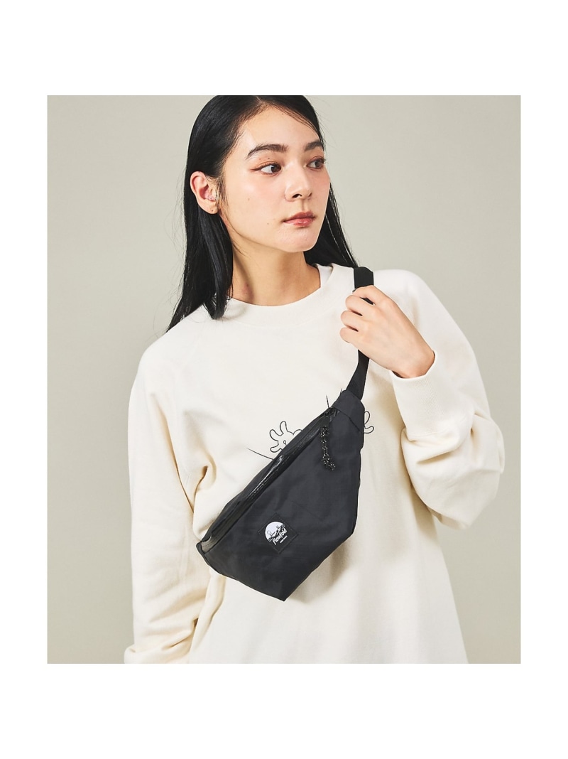 ABAHOUSE LASTWORD 【Flowfold/フローフォールド】Fanny Pack /ファニーバック/ウ アバハウス バッグ ボディバッグ・ウエストポーチ ベージュ ブラック【送料無料】| Fashion Men