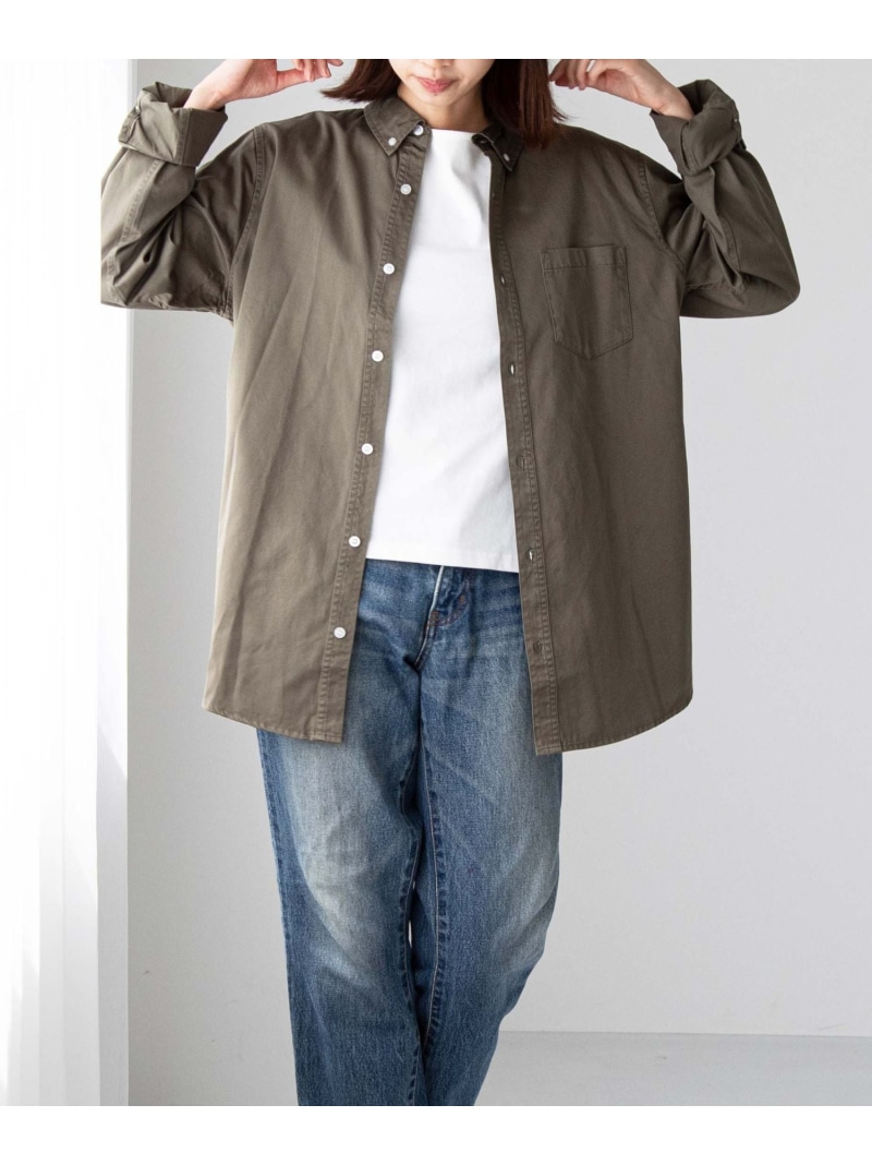 AS Colour AS COLOUR(エーエス カラー)DENIM WASH SHIRT デニムウォッシュシャツ オーサムコレクト トップス シャツ・ブラウス ブラック【送料無料】