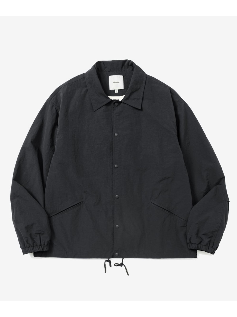 rehacer rehacer/(M)Heritage Coach Jacket レアセル ジャケット・アウター 上衣・前掛け カーキ緑であること 米国海軍 黒いこと【貨物輸送無料】 コート・ジャケット-メンズファッション