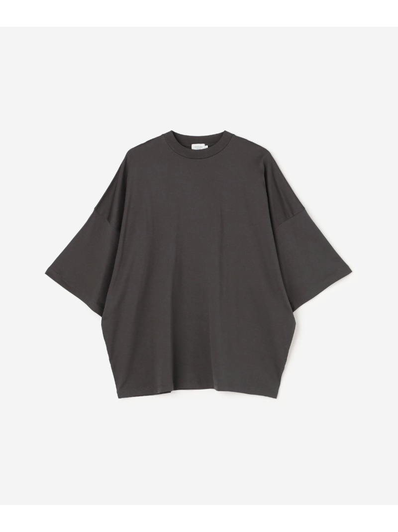 Bshop handvaerk ｜ 60/2 ビッグクルーネックプルオーバー SOLID MEN 主教 トップス カットソー・プルオーバー 赤銅色 薄墨色 黒いこと 緑であること【貨物輸送無料】