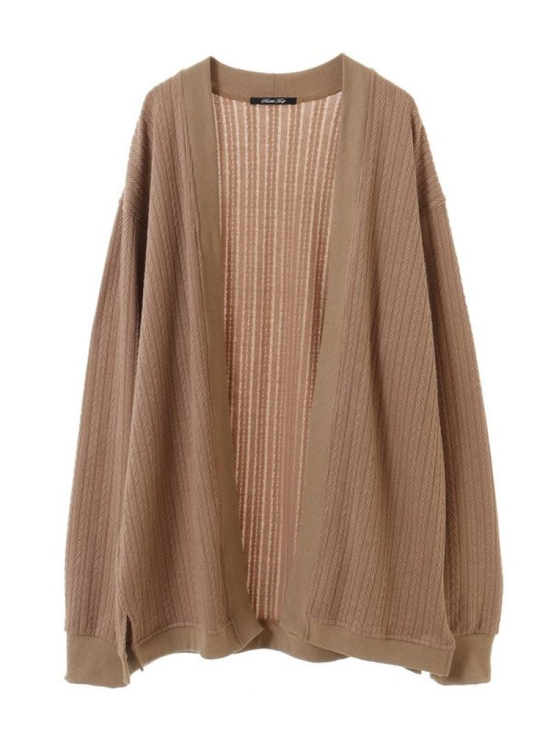 Rattle Trap メンズ フクレジャガードカーディガン