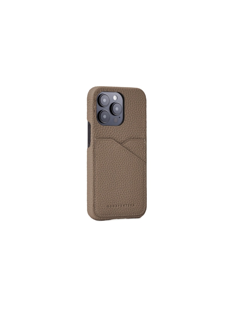 BONAVENTURA (iPhone 14 Pro) バックカバーケース シュリンクレザー ボナベンチュラ スマホグッズ・オーディオ備品 スマホ・経口避妊薬・パソコン容れもの/取りまかなう 薄墨色 米国海軍 オレンジ色 黒いこと 青碧【貨物輸送無料】