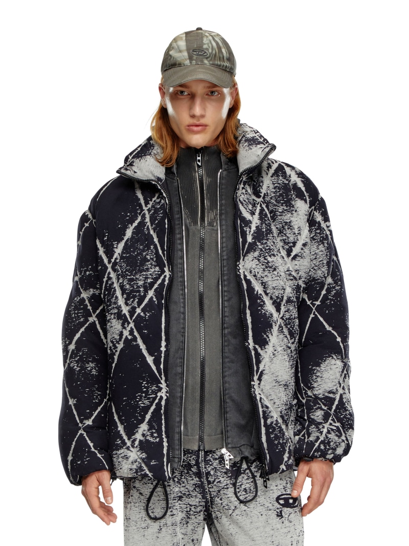 DIESEL アウター ディーゼル ジャケット パファージャケット DIESEL ディーゼル w-ostendパファー ダウンジャケット (DIESEL