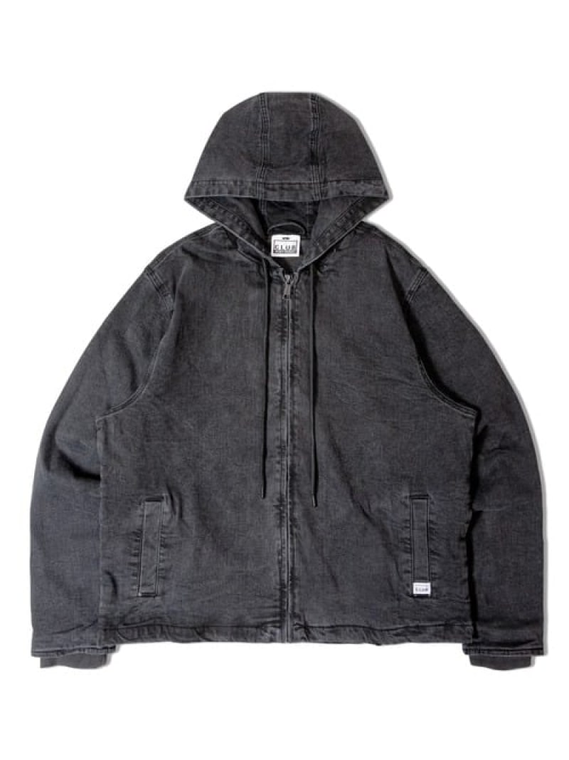 SELECT BRANDS PRO CLUB/プロクラブ Heavyweight Denim Zip-Up Jacket(MENS) ジャックローズ ジャケット・アウター ブルゾン・ジャンパー ブラック ブルー【送料無料】