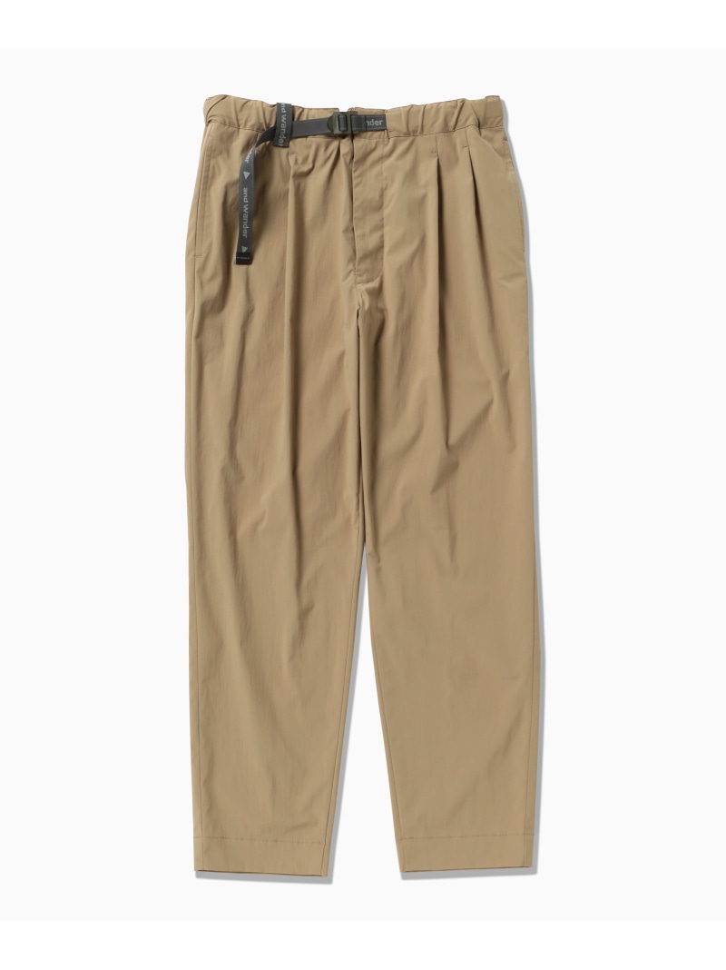 【SALE／30%OFF】and wander UV cut stretch pants アンドワンダー パンツ その他のパンツ ベージュ ブラウン ブラック【RBA_E】【送料無料】｜ Fashion Men