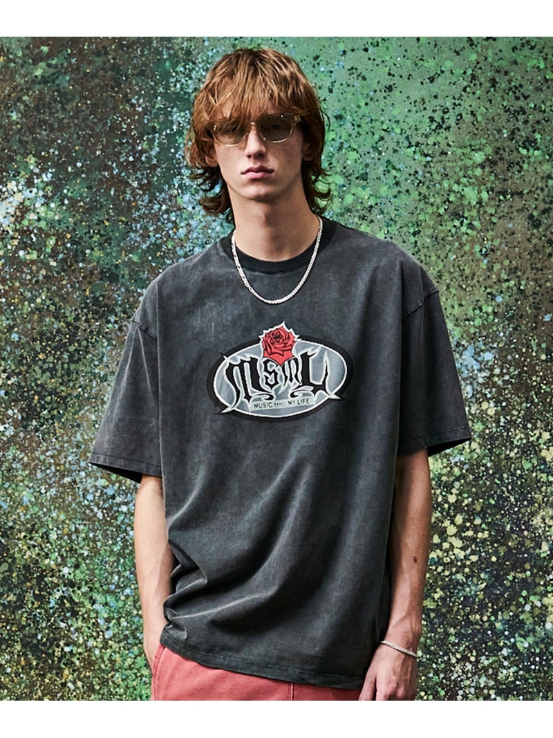 【SALE／40%OFF】MSML MAYHEM T SHIRT ガーデン トップス カットソー・Tシャツ ブラック【RBA_E】【送料無料】