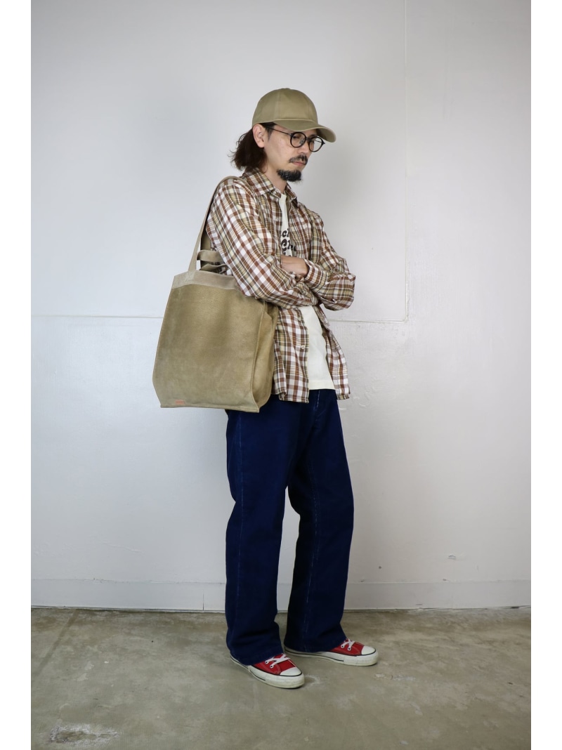 BrownBrown BrownBrown/(U)P,Sトートバック 赤銅色赤銅色 御徒面子 トートバッグ ベージュ 薄墨色 黒いこと【貨物輸送無料】